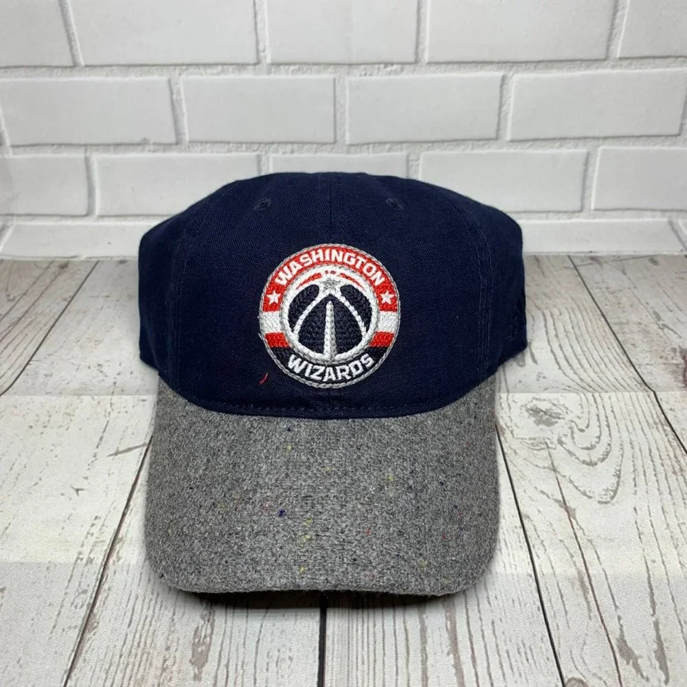 Washington‎ Wizards NBA Adidas Hat Strapback Cap Blue New Men